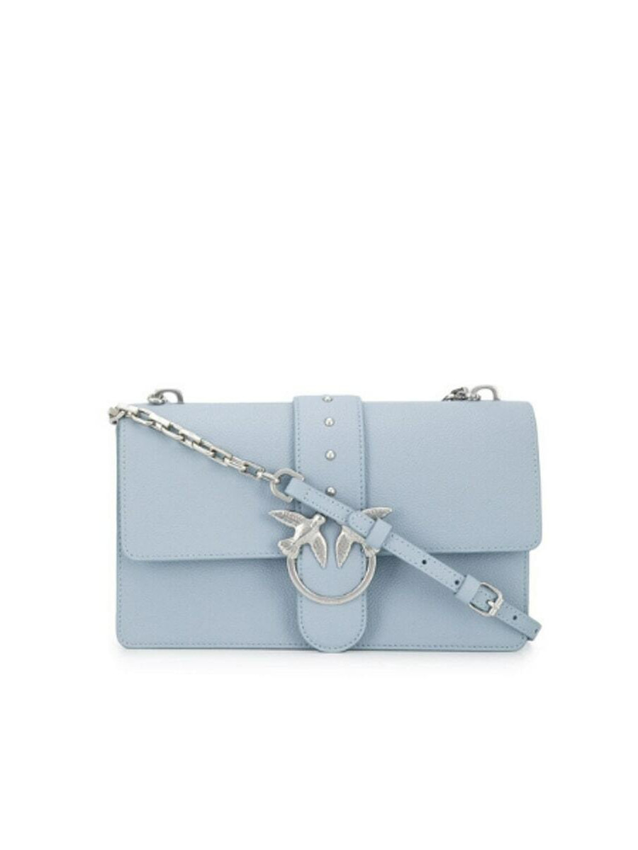 Сумка CLASSIC SIMPLY LOVE BAG — blue Pinko