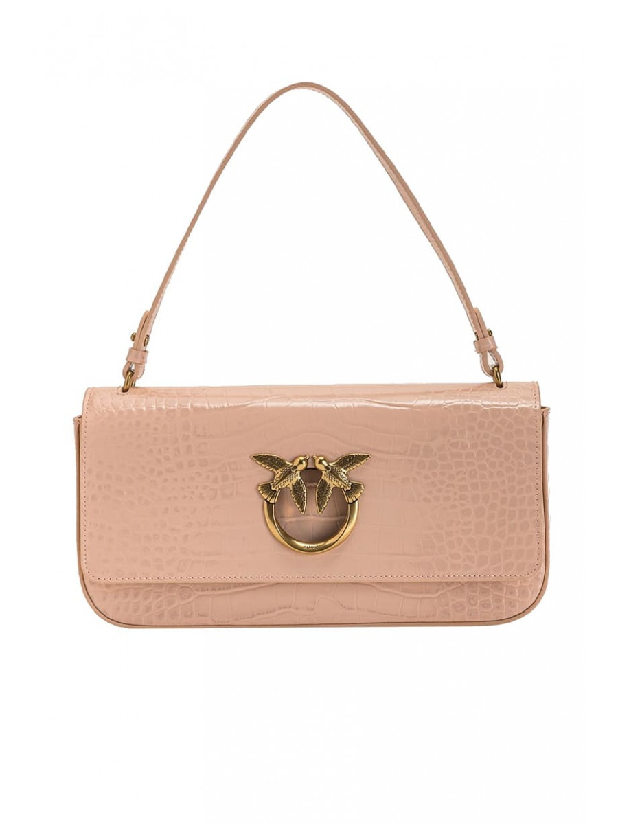 Сумка LOVE BAG CLICK BAGUETTE – dusty pink Pinko