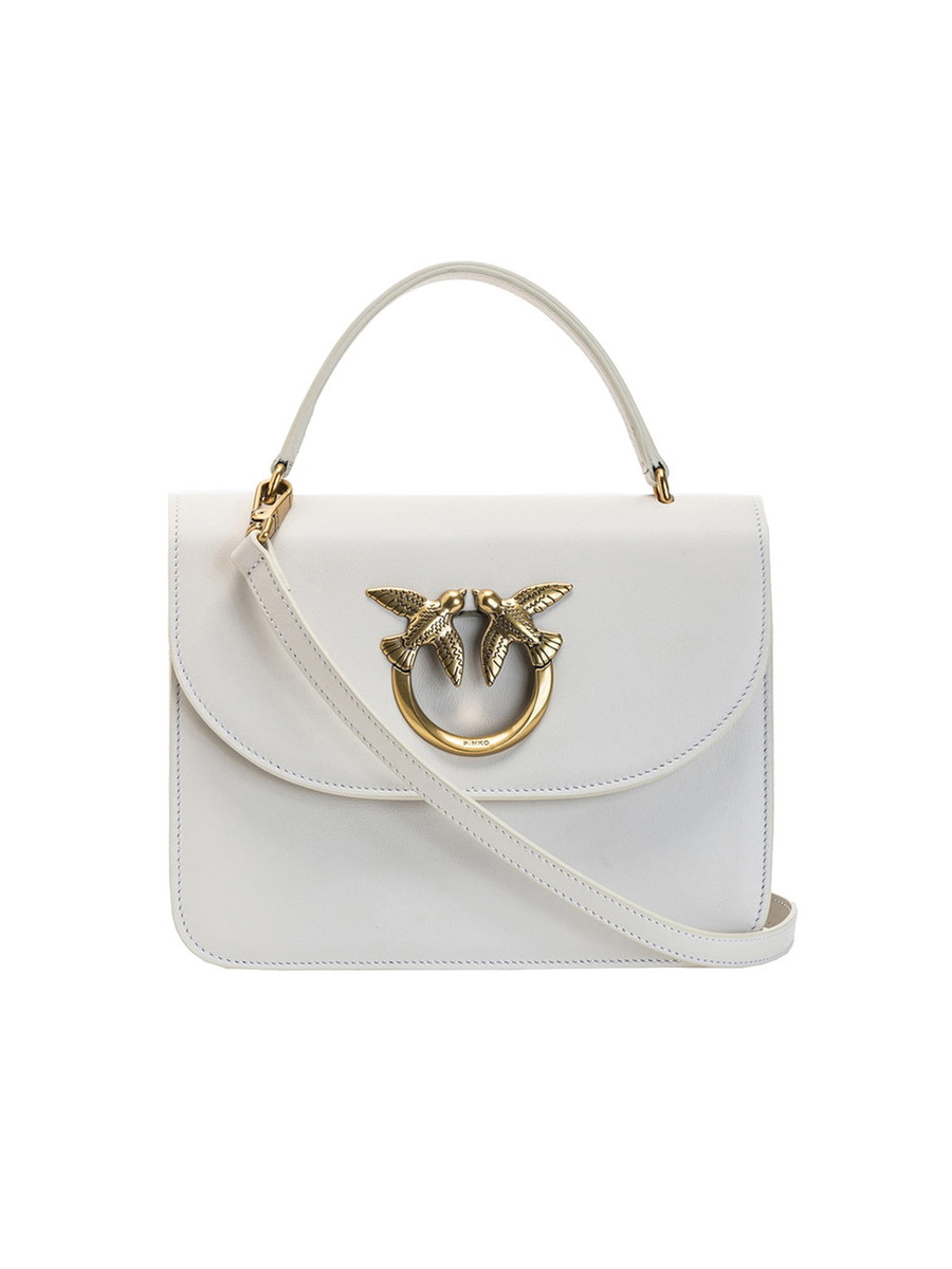 Сумка LOVE BAG CLICK TOP HANDLE – white Pinko