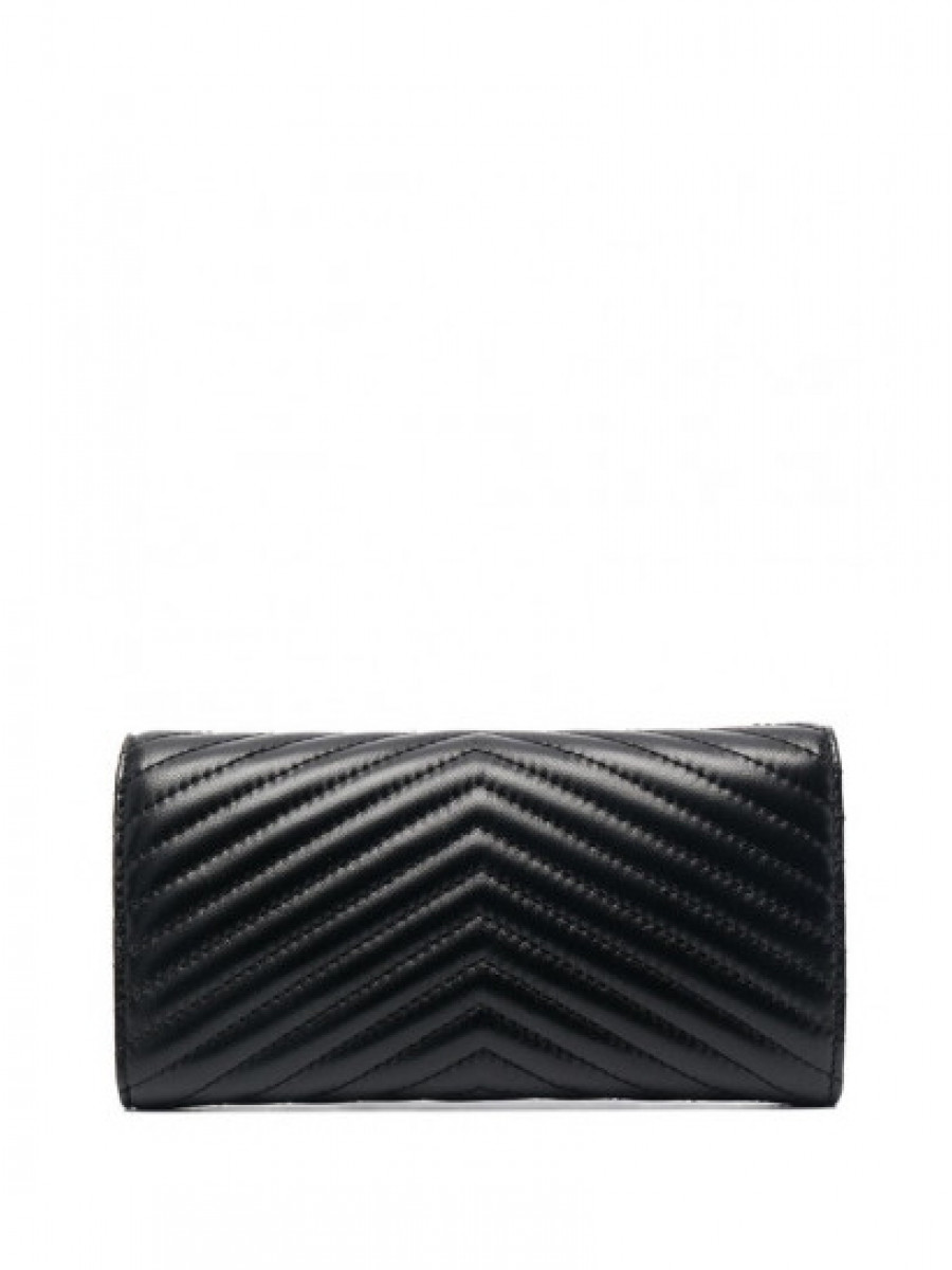 Кошелек LOVE BIRDS QUILTED WALLET — black