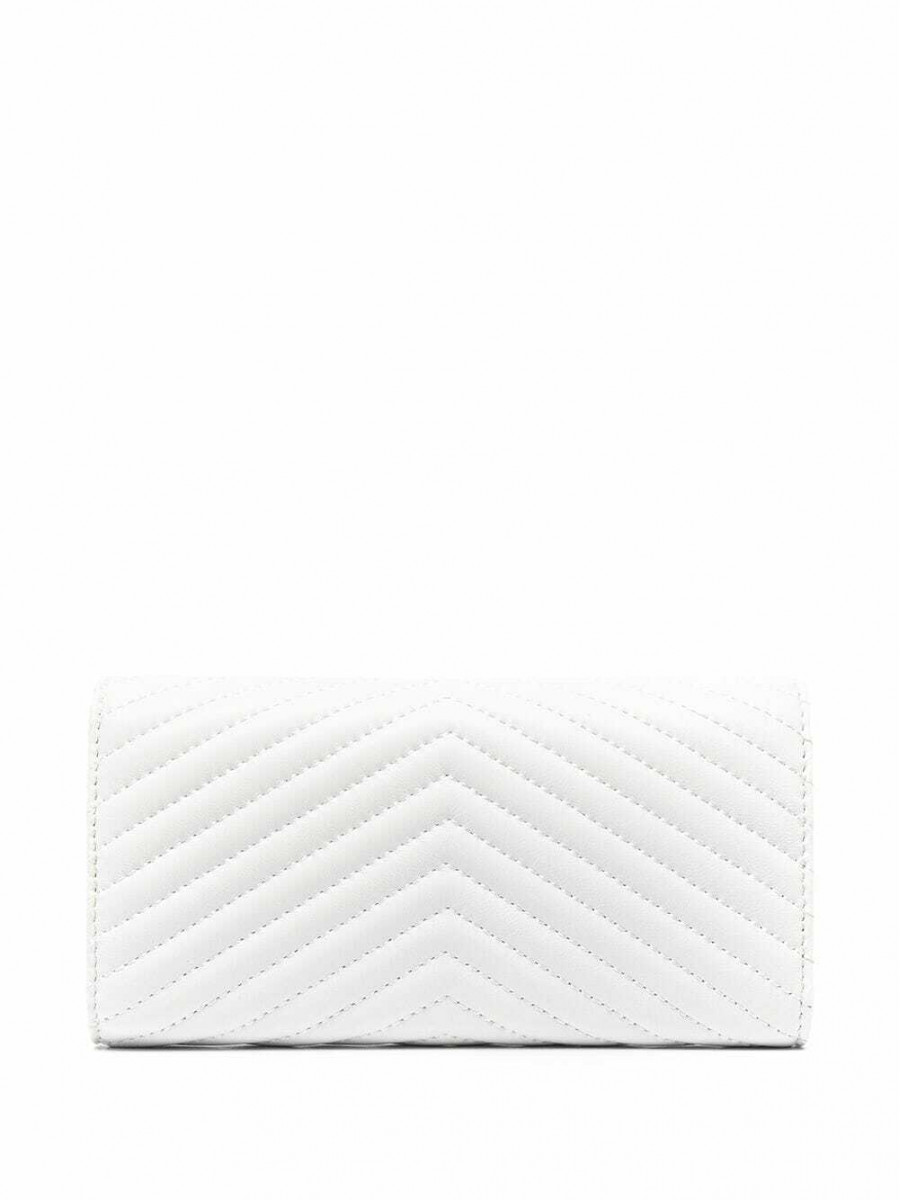 Кошелек LOVE BIRDS QUILTED WALLET — white