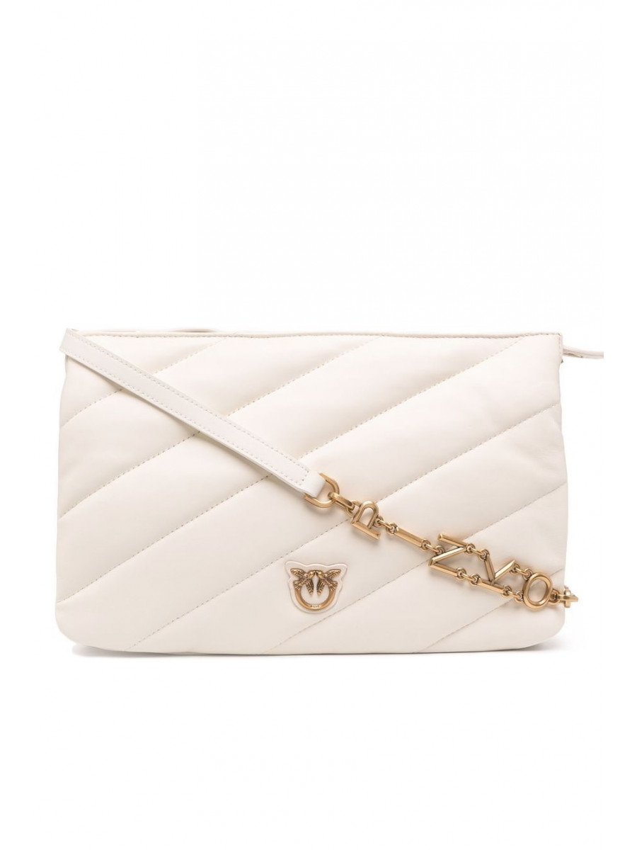 Сумка MEDIUM TWINS BAG MAXI QUILT – white Pinko