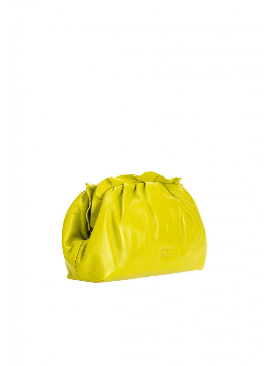 Сумка MINI CHAIN CLUTCH BAG FRAIMED — lime