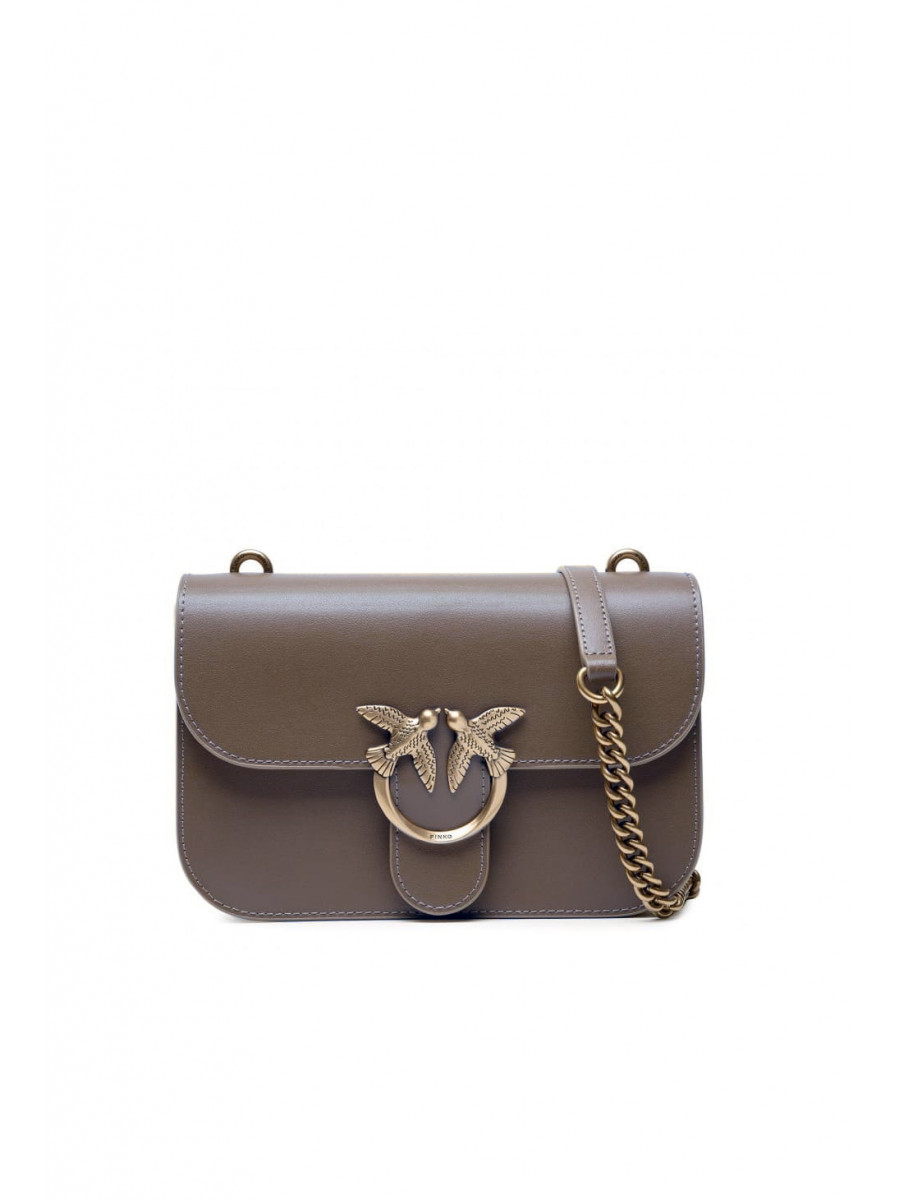 Сумка MINI LOVE BAG BELL SIMPLY – brown Pinko