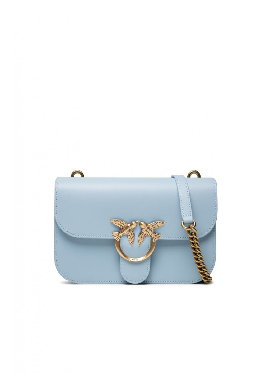 Сумка MINI LOVE BAG BELL SIMPLY – light blue Pinko