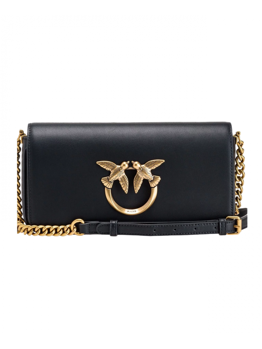 Сумка MINI LOVE BAG CLICK BAGUETTE — black Pinko