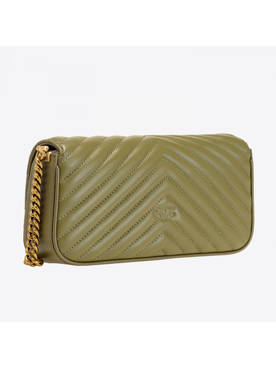 Сумка MINI LOVE BAG CLICK BAGUETTE — green