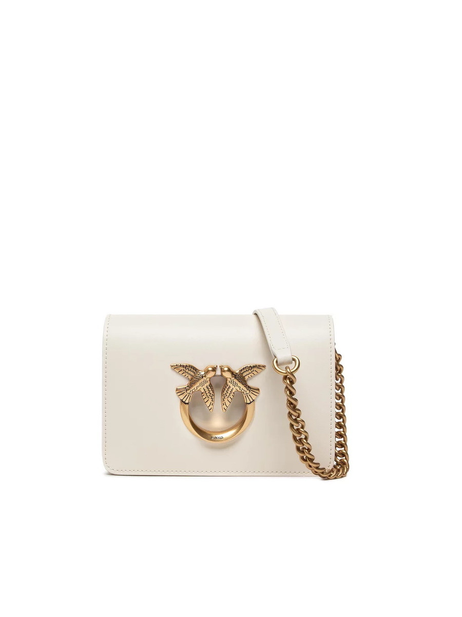 Сумка MINI LOVE BAG CLICK SIMPLY – white Pinko