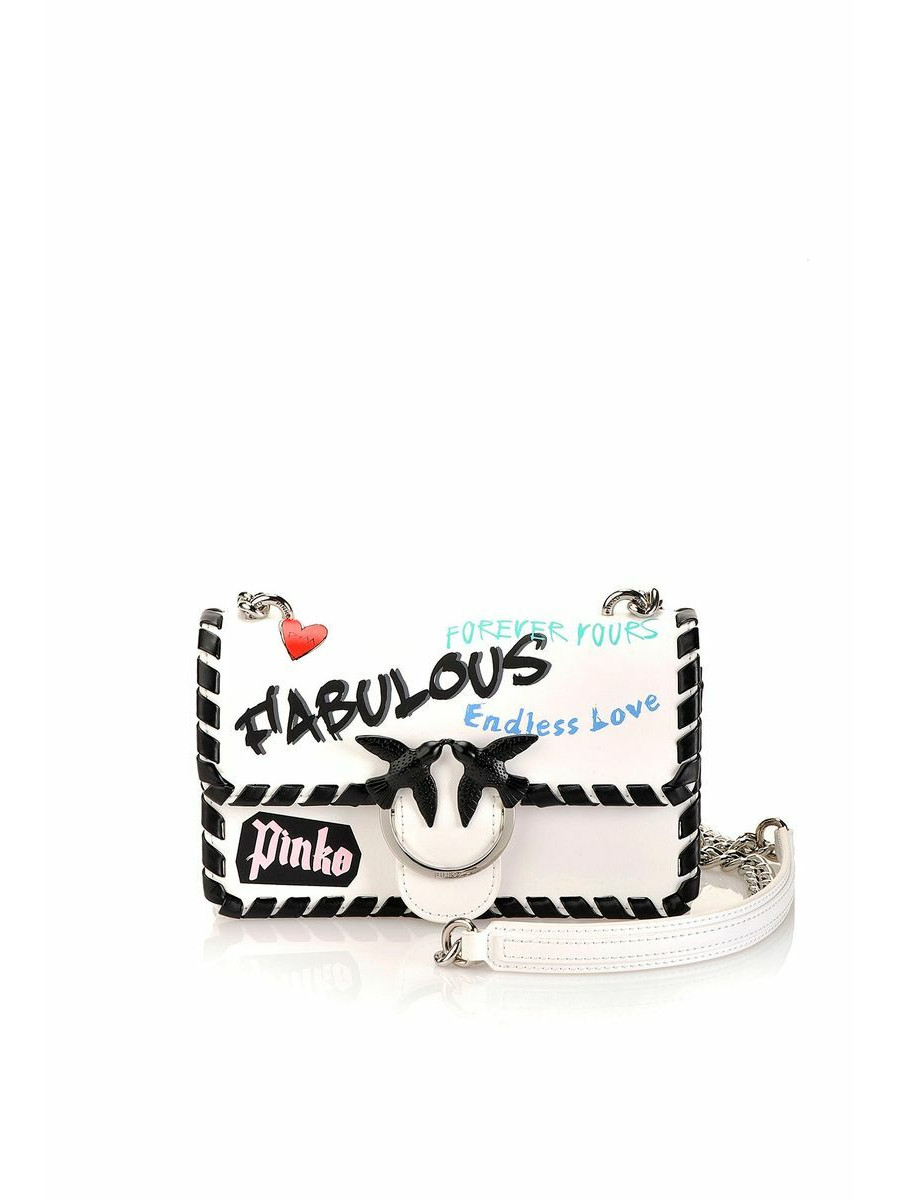 Сумка MINI LOVE BAG FABULOUS — white Pinko