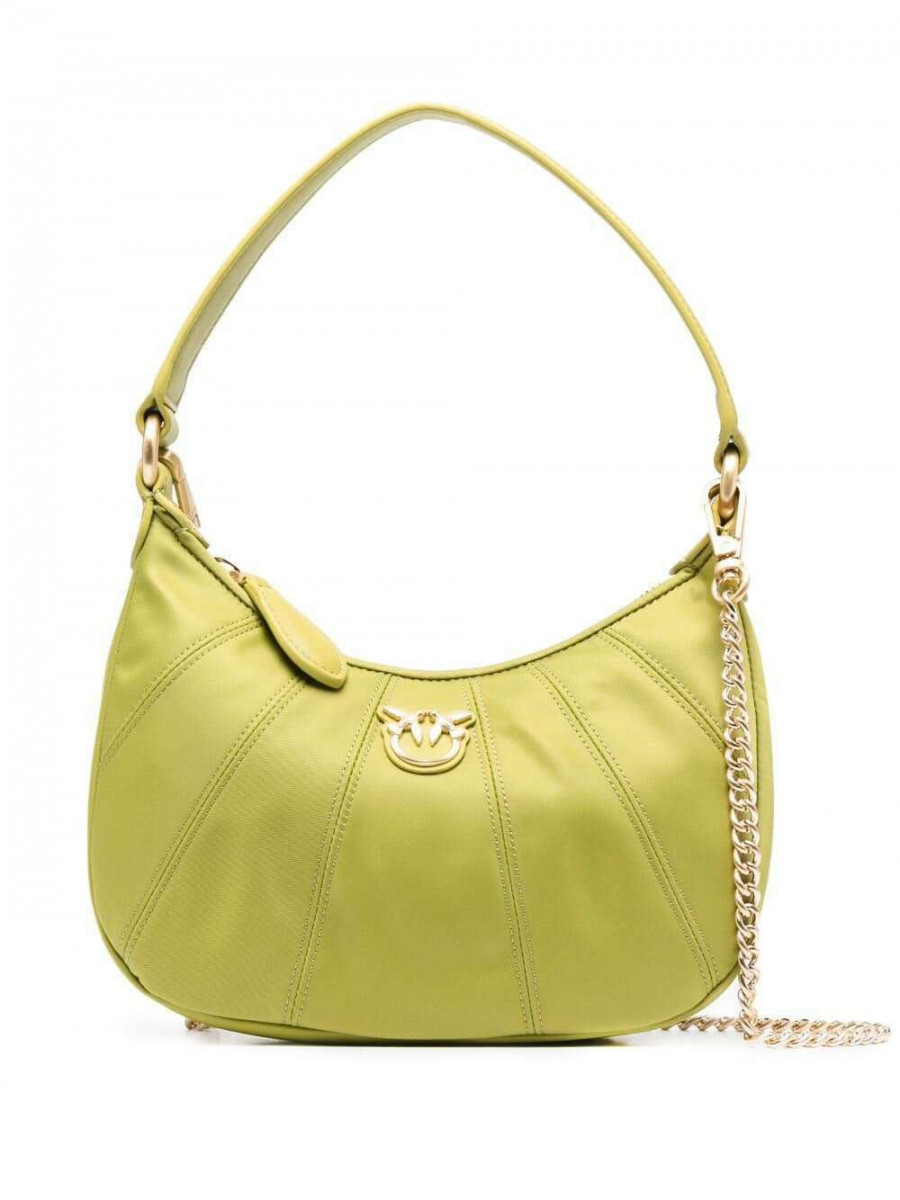 Сумка MINI LOVE BAG HALF MOON FULL COLOR — beige Pinko