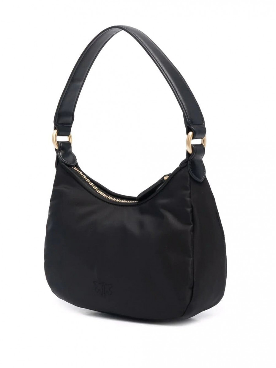 Сумка MINI LOVE BAG HALF MOON FULL COLOR — black