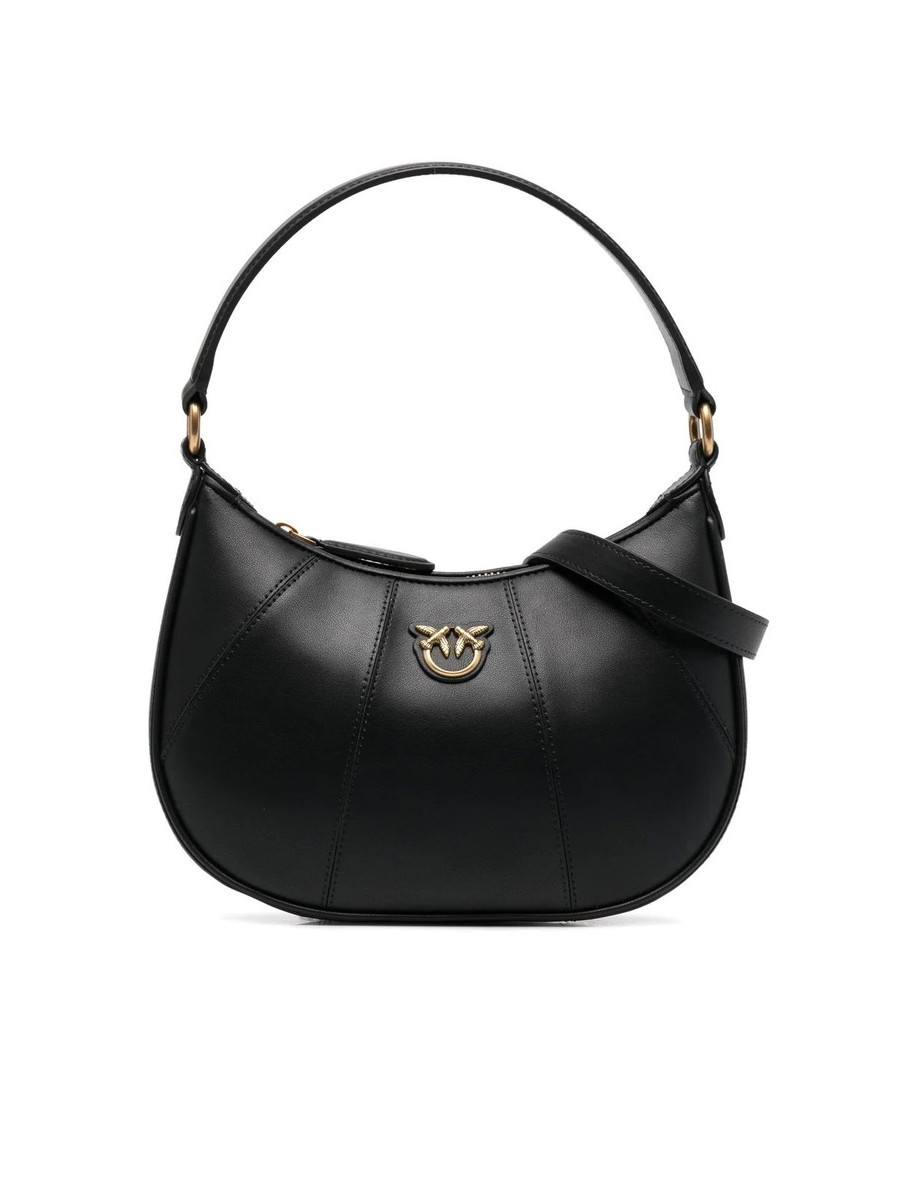 Сумка MINI LOVE BAG HALF MOON SIMPLY – black Pinko