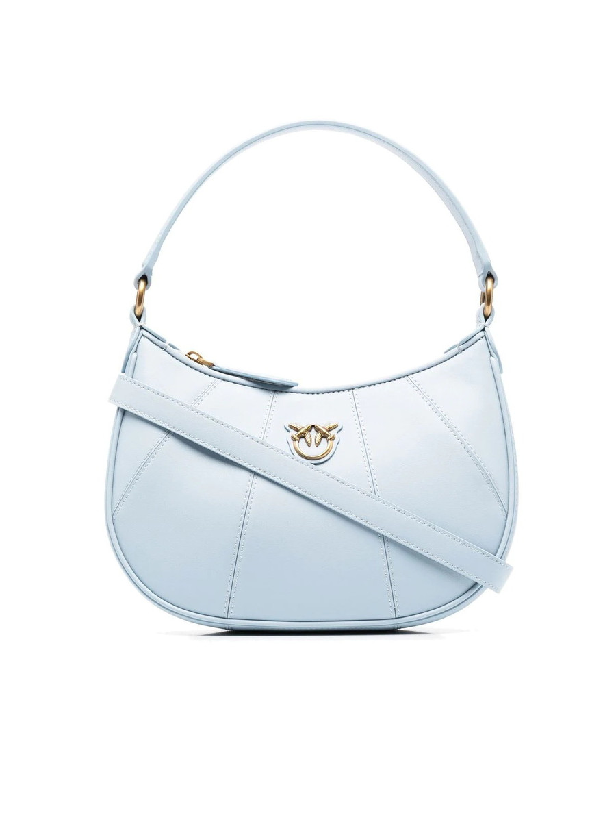 Сумка MINI LOVE BAG HALF MOON SIMPLY – BLUE Pinko