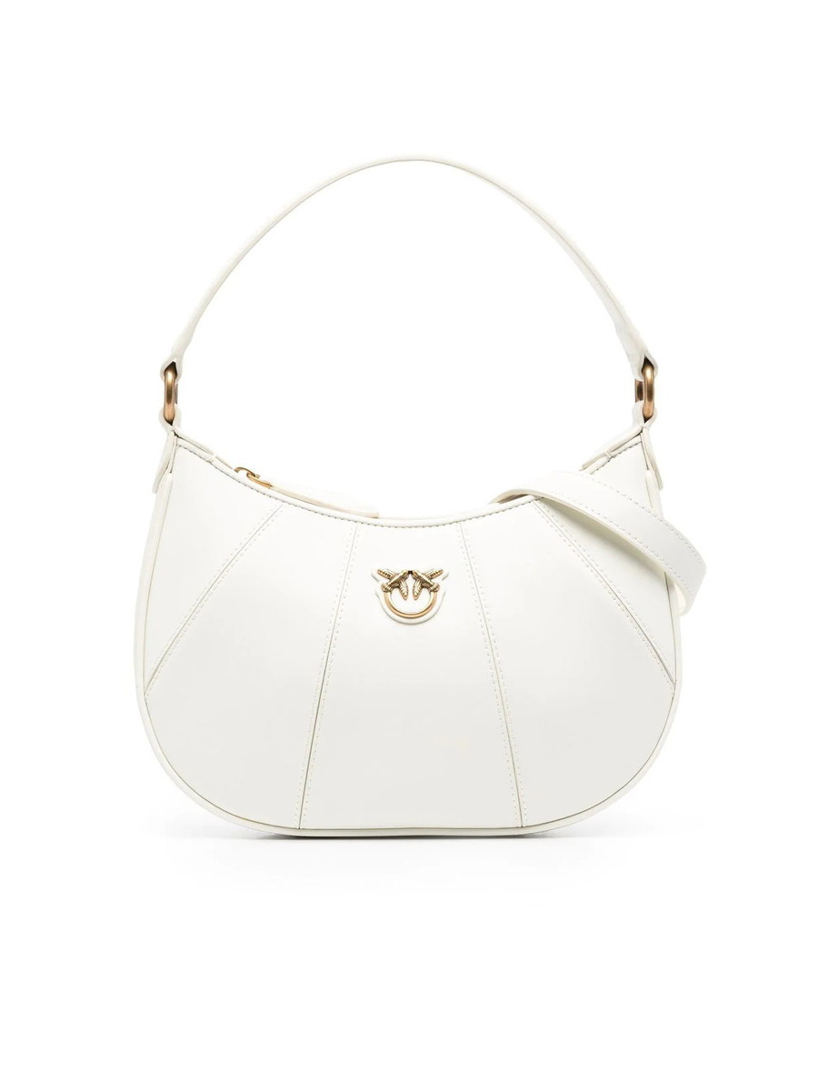 Сумка MINI LOVE BAG HALF MOON SIMPLY – white Pinko