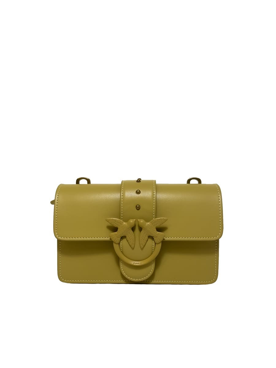 Сумка MINI LOVE BAG ICON SIMPLY – olive Pinko