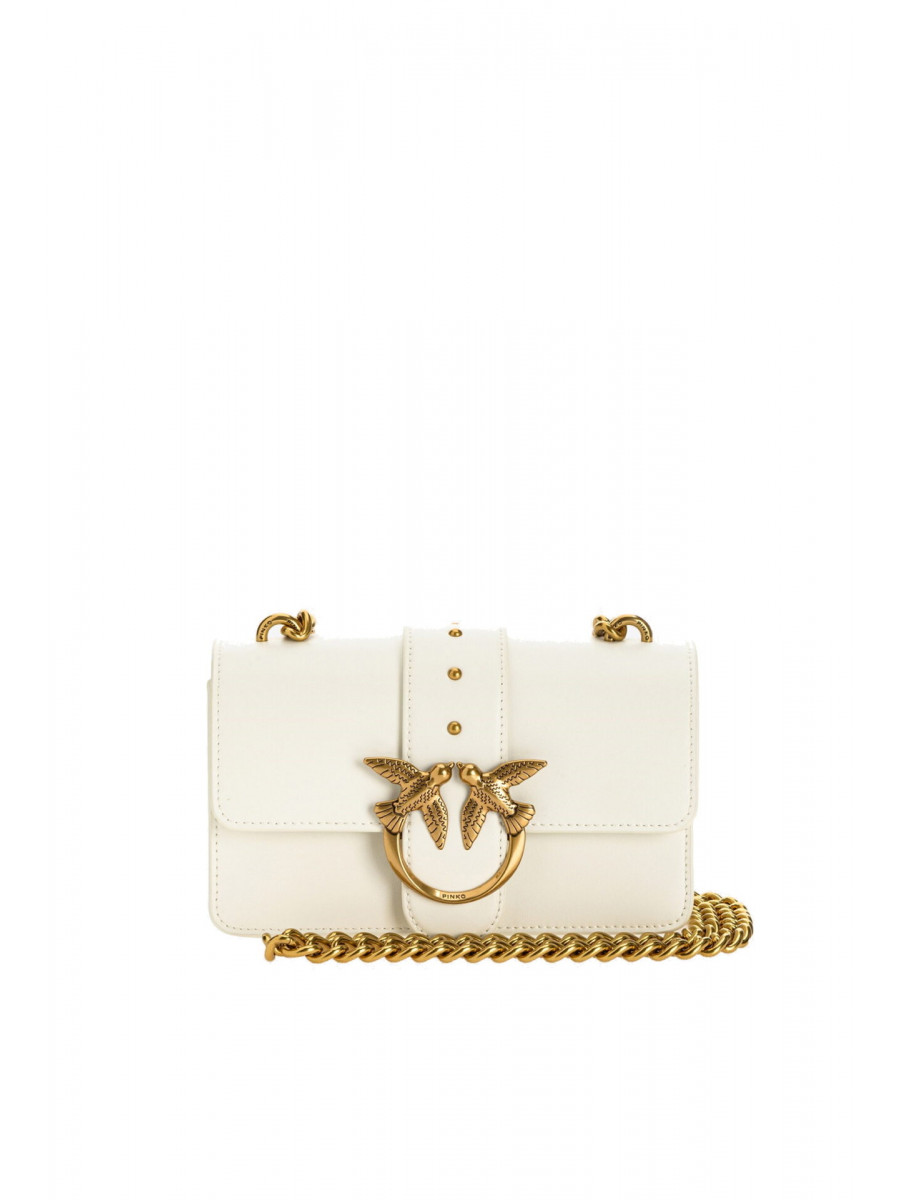 Сумка MINI LOVE BAG SIMPLY — white Pinko