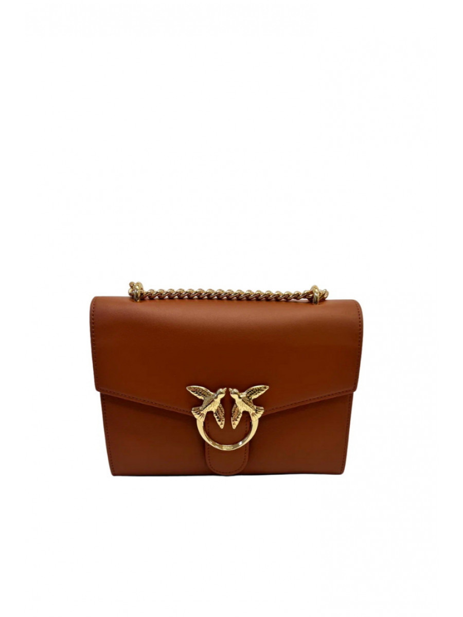 Сумка MINI LOVE BAG SIMPLY – cognac Pinko