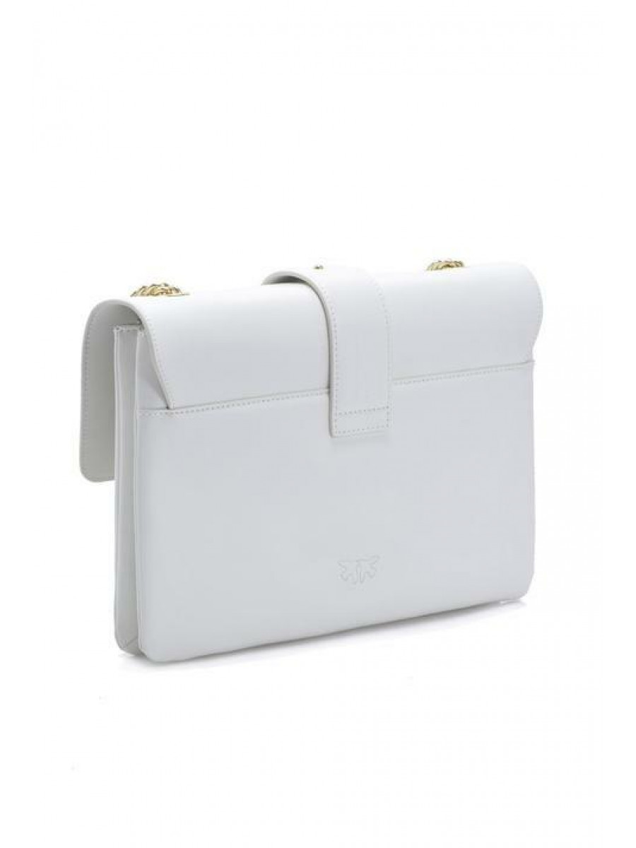 Сумка MINI LOVE BAG SOFT SIMPLY — white gold