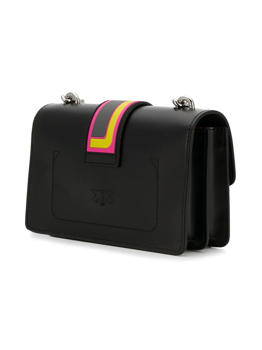 Сумка MINI LOVE BAG SPORT IN PELLE — black