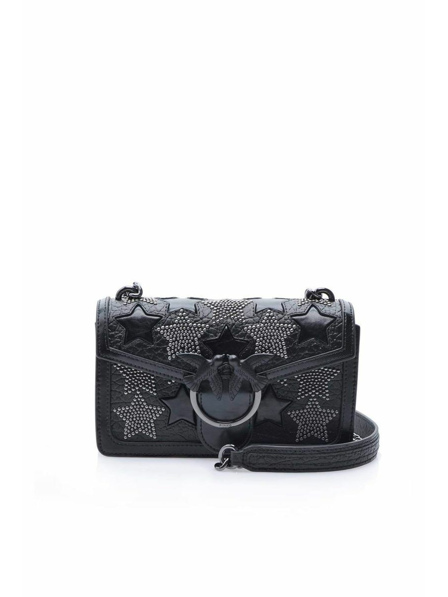 Сумка MINI LOVE BAG STARRY SKY — black Pinko