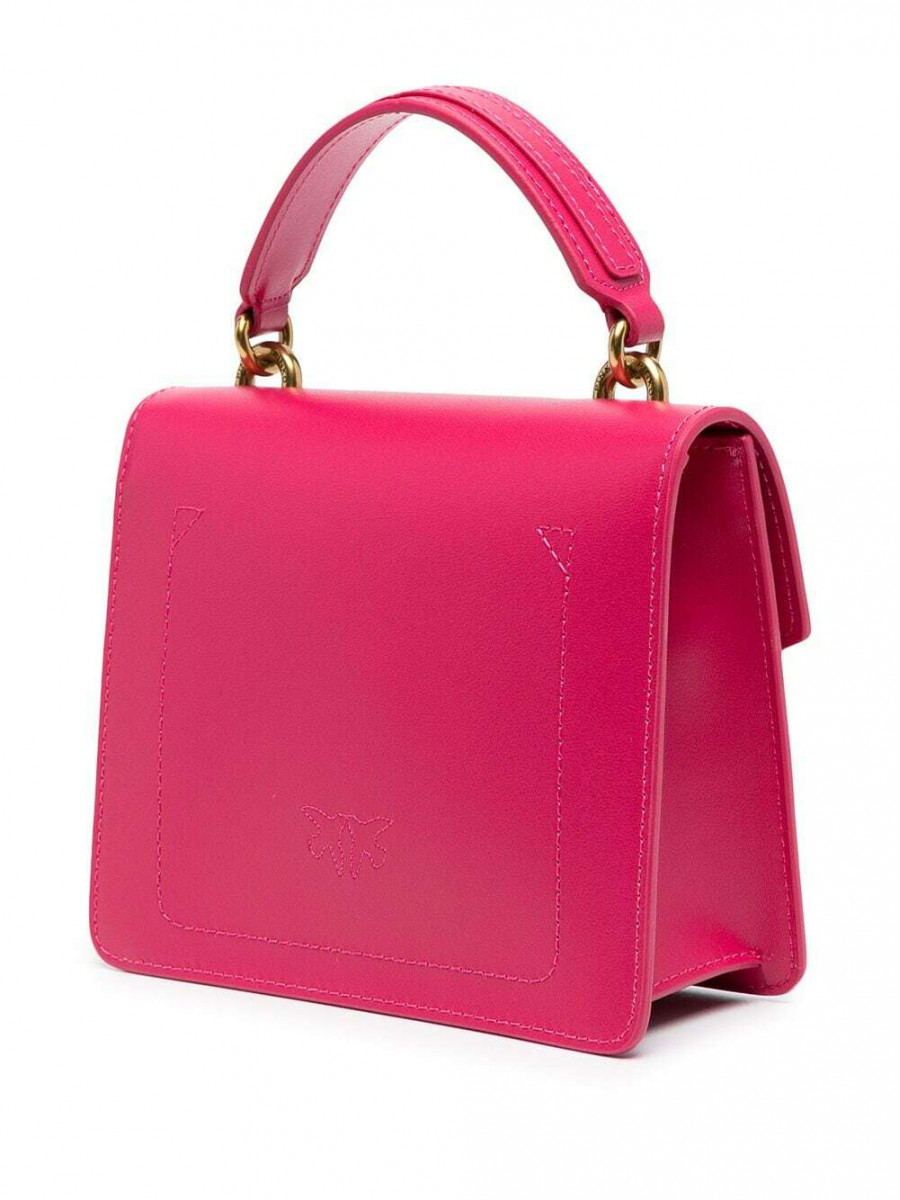 Сумка MINI LOVE BAG TOP HANDLE LOVE — fuchsia