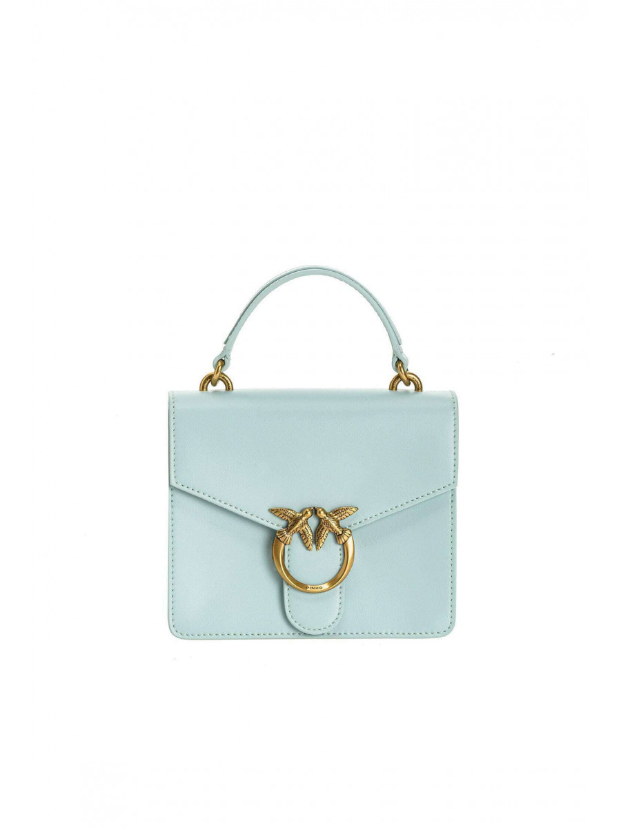 Сумка MINI LOVE BAG TOP HANDLE SIMPLY — blue Pinko