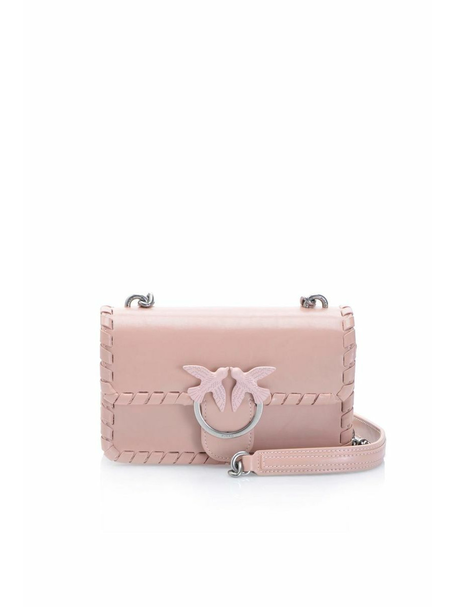 Сумка MINI LOVE BAG TWIST — pink Pinko