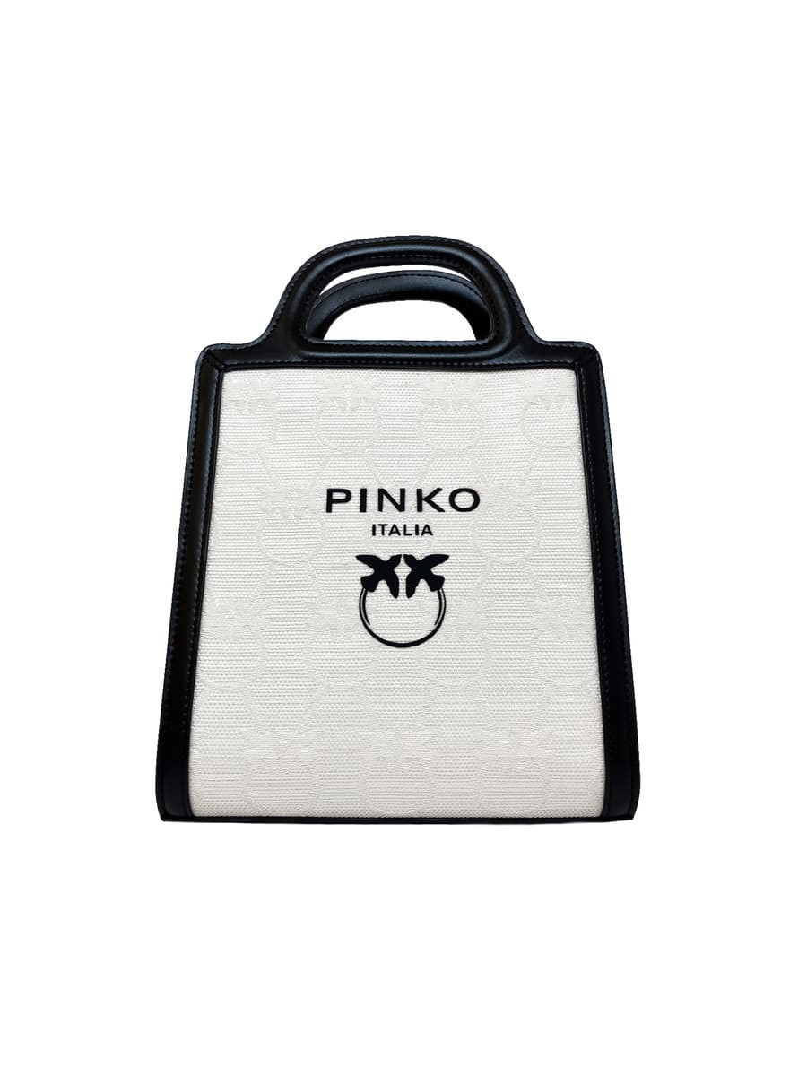 Сумка MINI LOVE BIRDS TOTE BAG — black Pinko