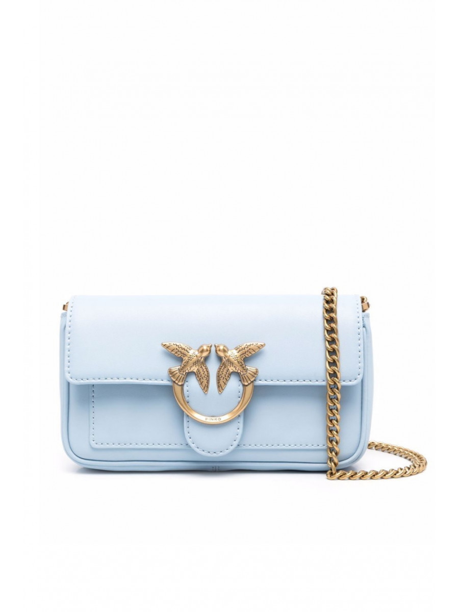 Сумка POCKET LOVE BAG SIMPLY – light blue Pinko