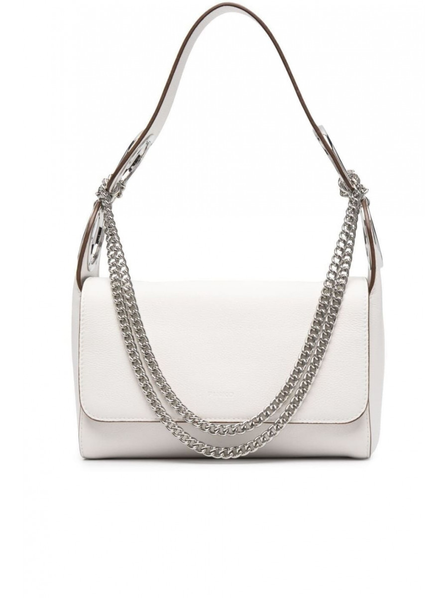 Сумка SHOULDER BAG INFINITY BUBBLES — white Pinko