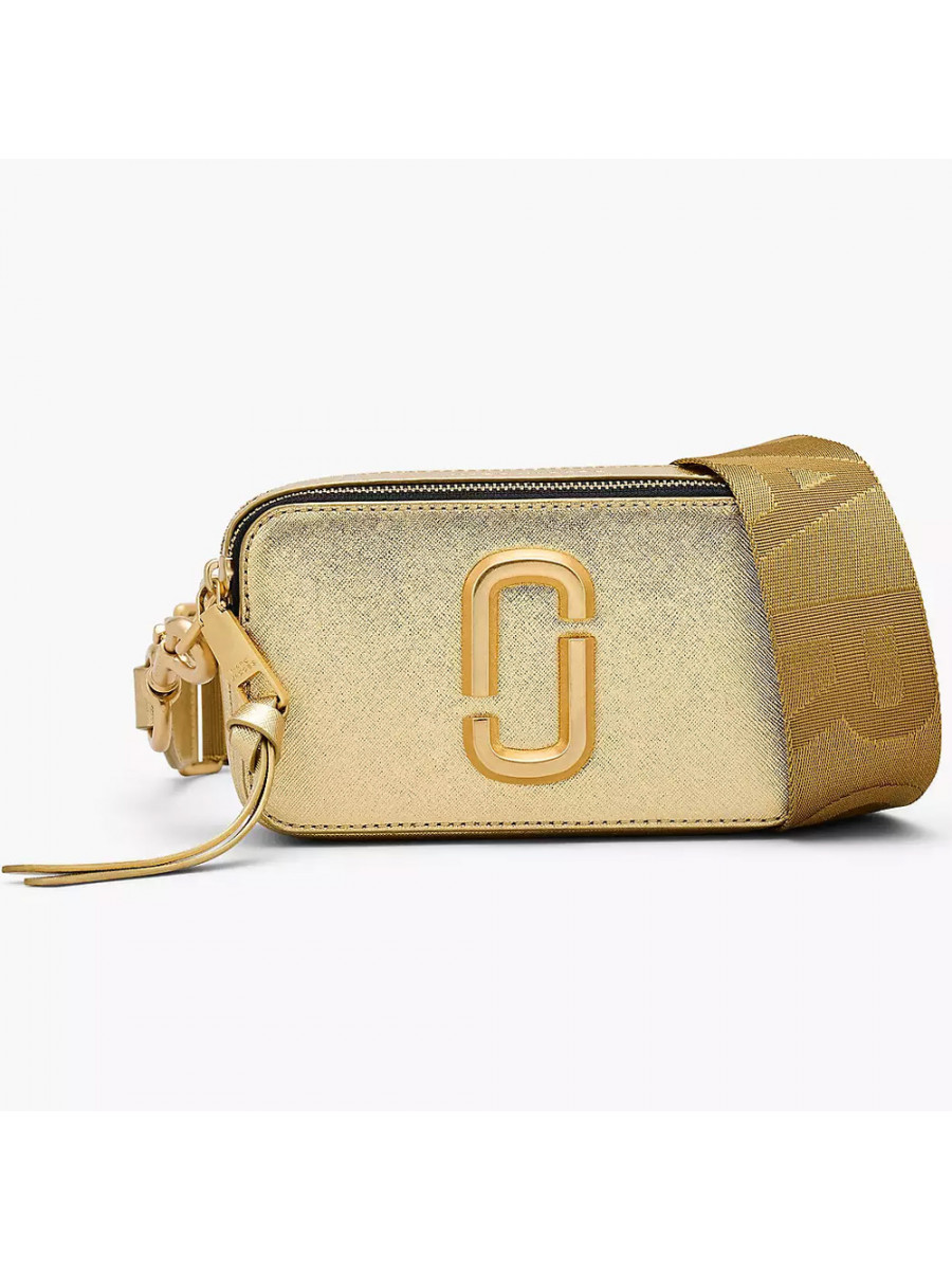 СУМКА MARC JACOBS THE METALLIC SNAPSHOT GOLD Marc Jacobs