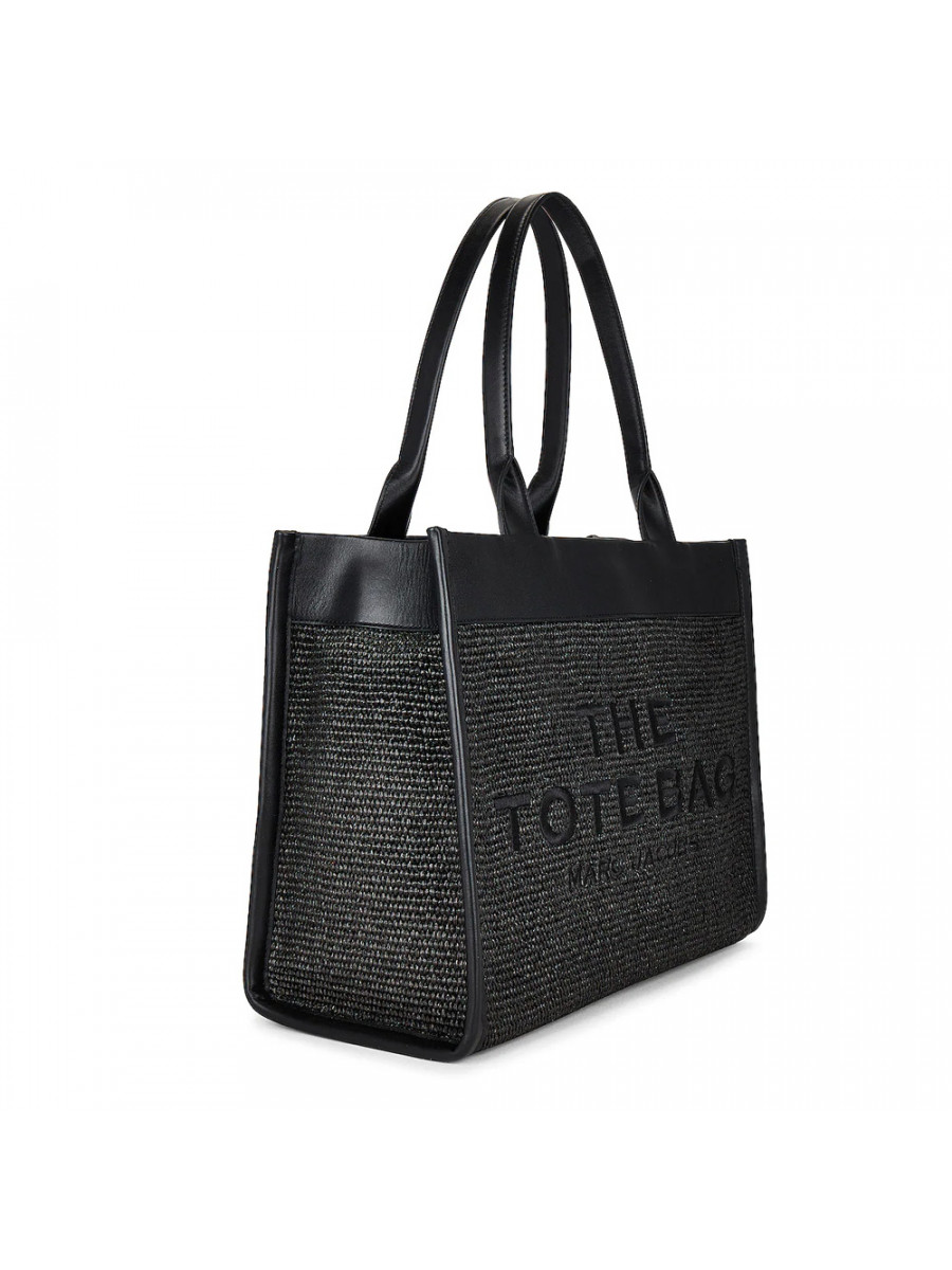 СУМКА MARC JACOBS THE WOVEN DTM LARGE TOTE BAG BLACK