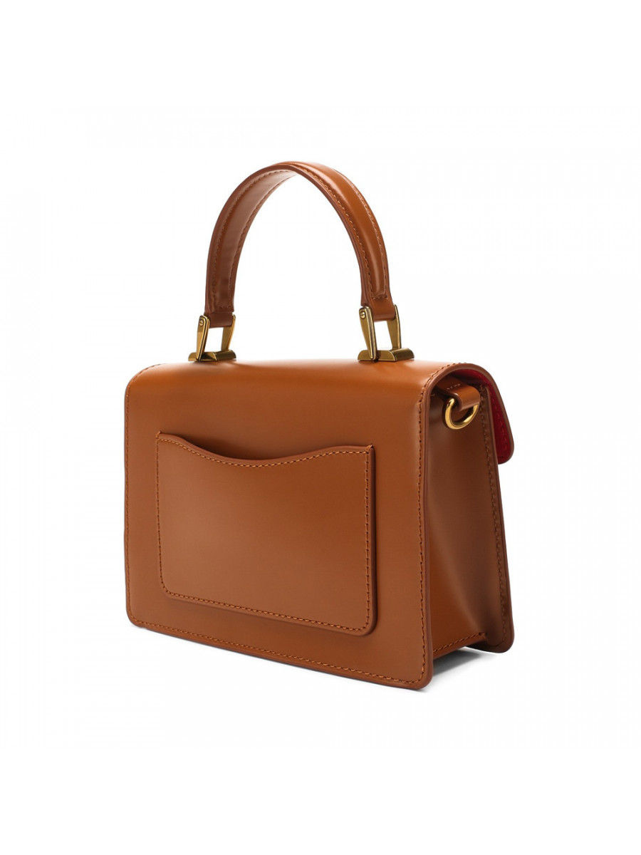 СУМКА MARC JACOBS THE DOWNTOWN COW LEATHER BAG BROWN