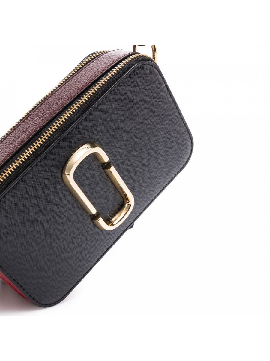 СУМКА MARC JACOBS SNAPSHOT BLACK/RED