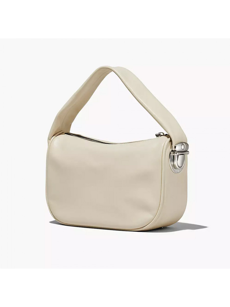 СУМКА MARC JACOBS THE PUSHLOCK MINI HOBO BAG CLOUD WHITE