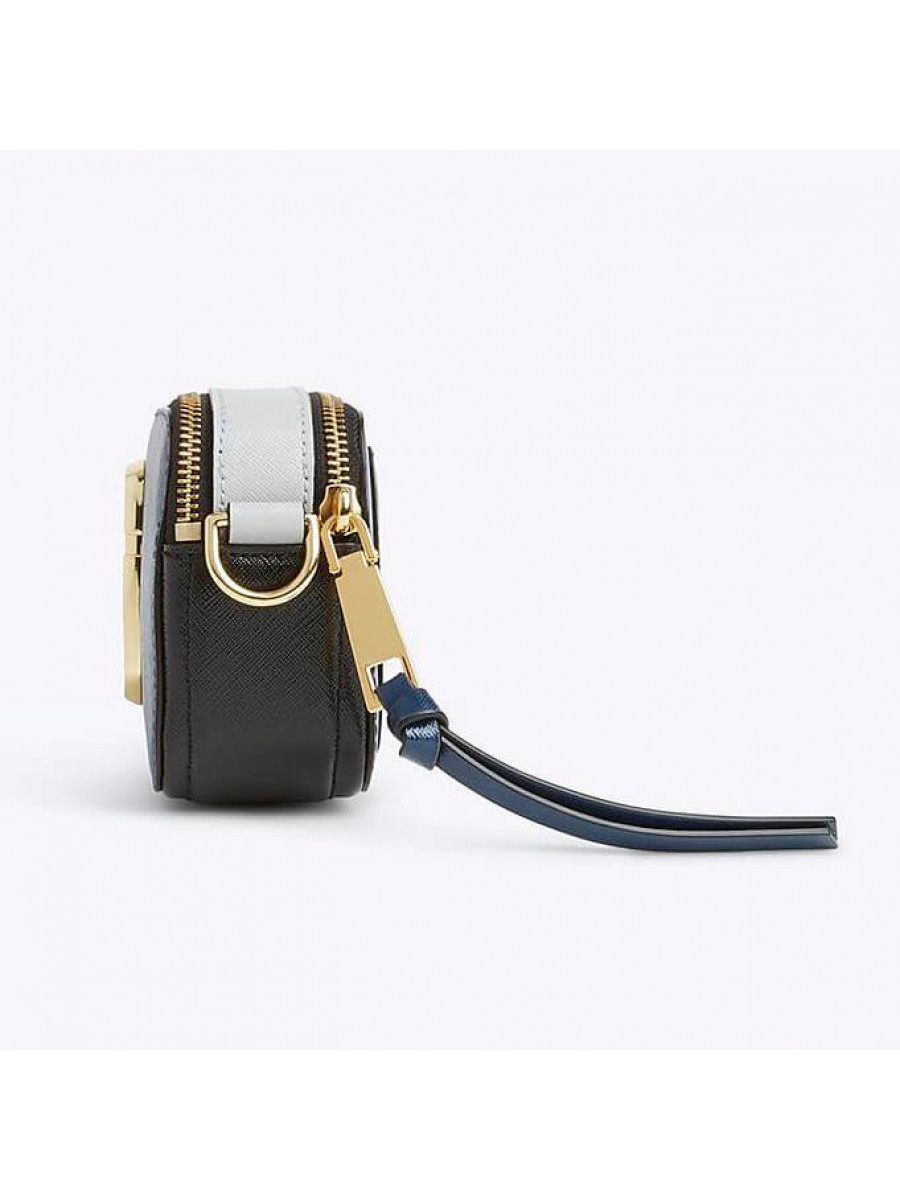 СУМКА MARC JACOBS LOGO STRAP SNAPSHOT BLUE SEA MULTI