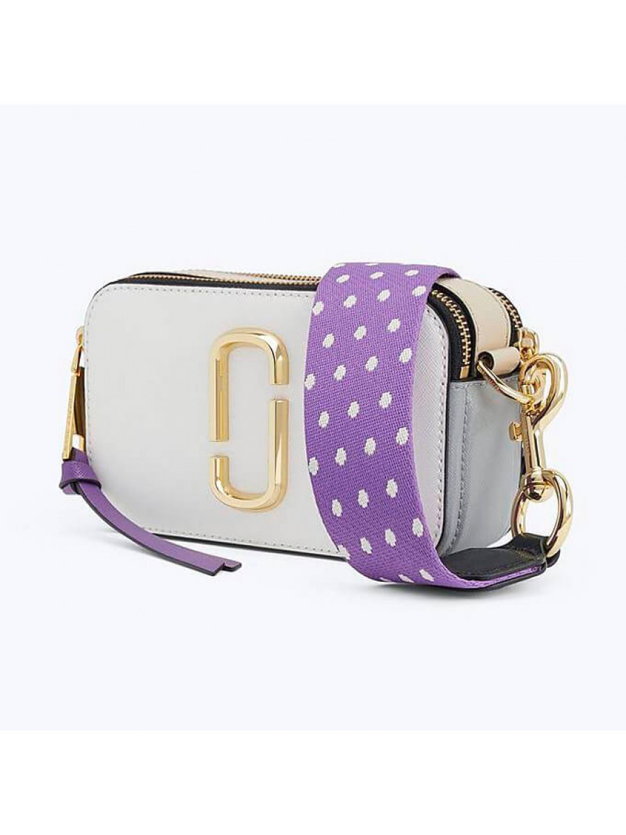 СУМКА MARC JACOBS SNAPSHOT MOON WHITE MULTI