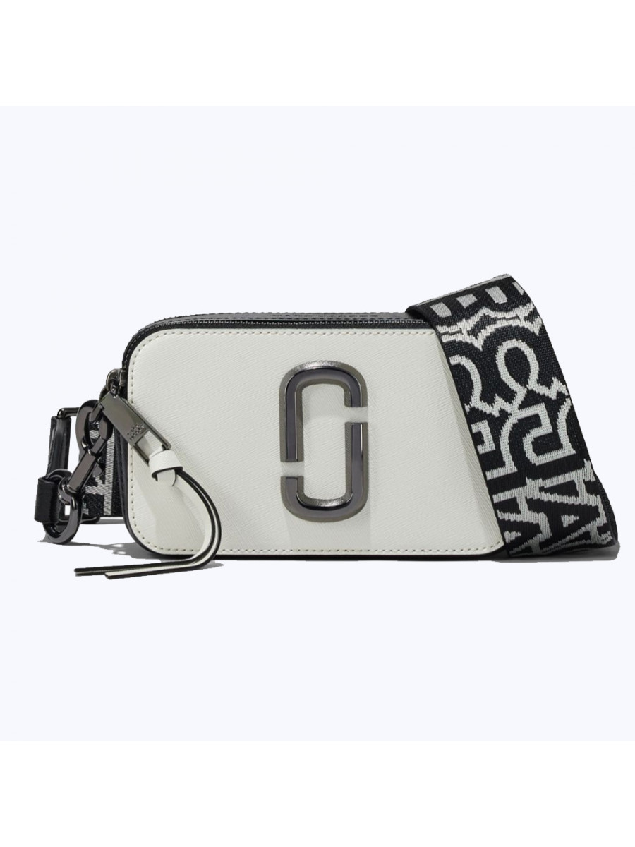 СУМКА MARC JACOBS THE BI-COLOR SNAPSHOT BLACK/WHITE Marc Jacobs