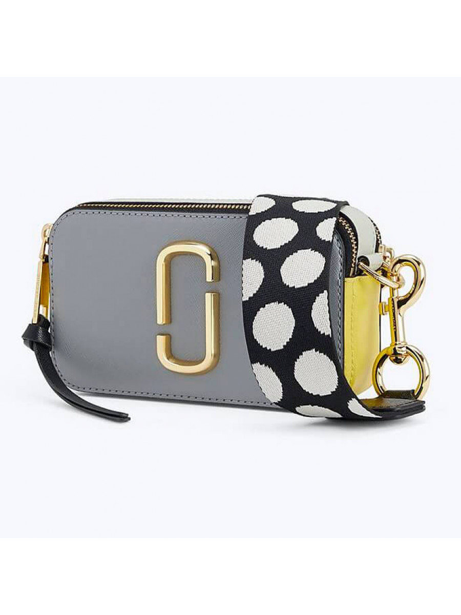 СУМКА MARC JACOBS SNAPSHOT ROCK GREY MULTI