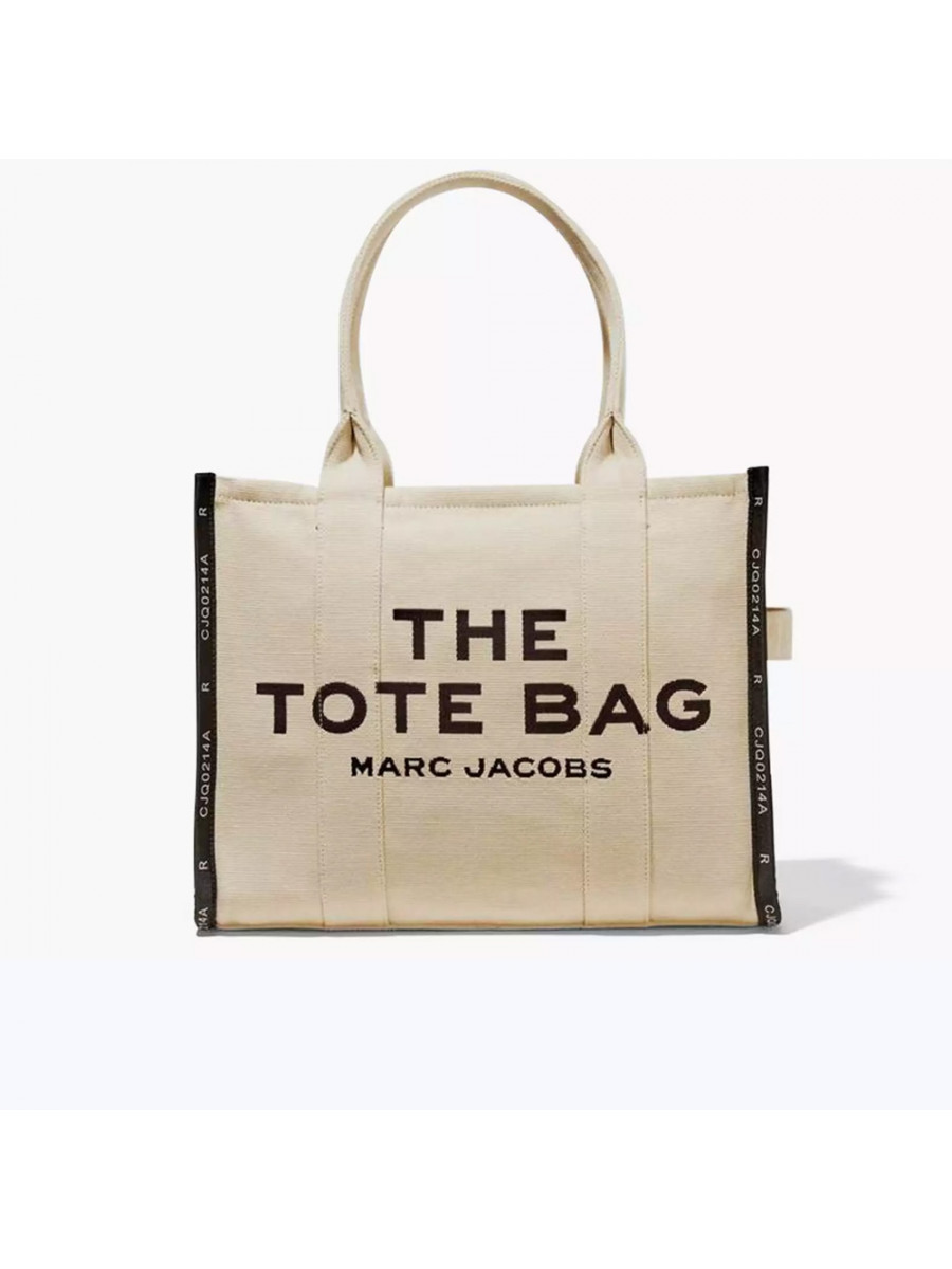 СУМКА MARC JACOBS THE JACQUARD LARGE TOTE BAG WARM SAND Marc Jacobs