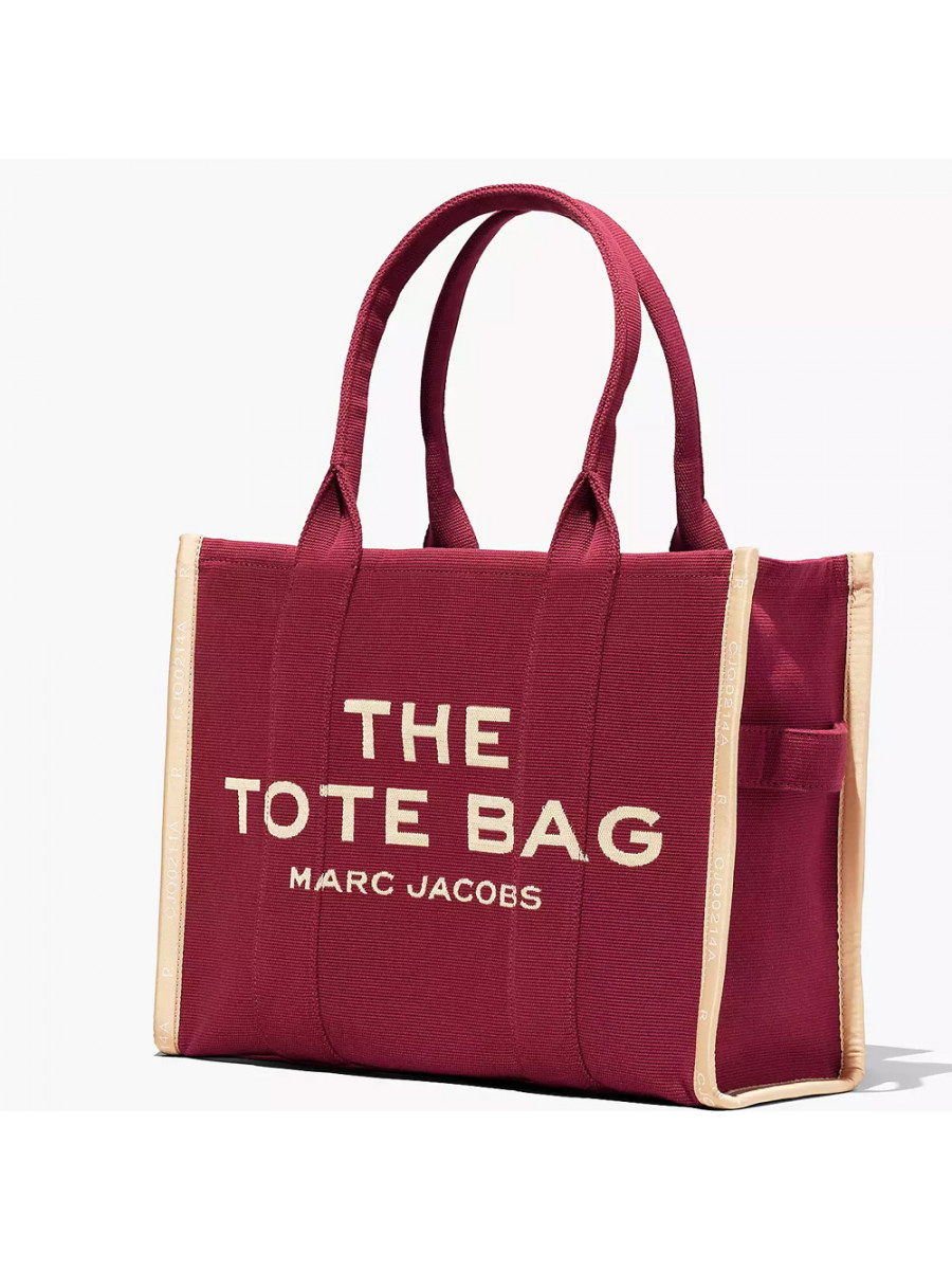 СУМКА MARC JACOBS THE JACQUARD LARGE TOTE BAG MERLOT