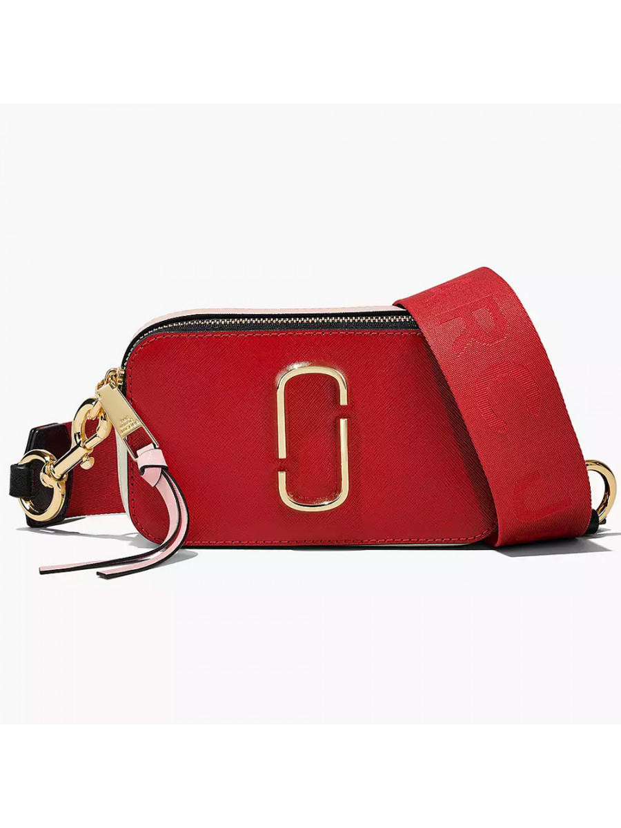 СУМКА MARC JACOBS THE COLORBLOCK SNAPSHOT TRUE RED MULTI Marc Jacobs