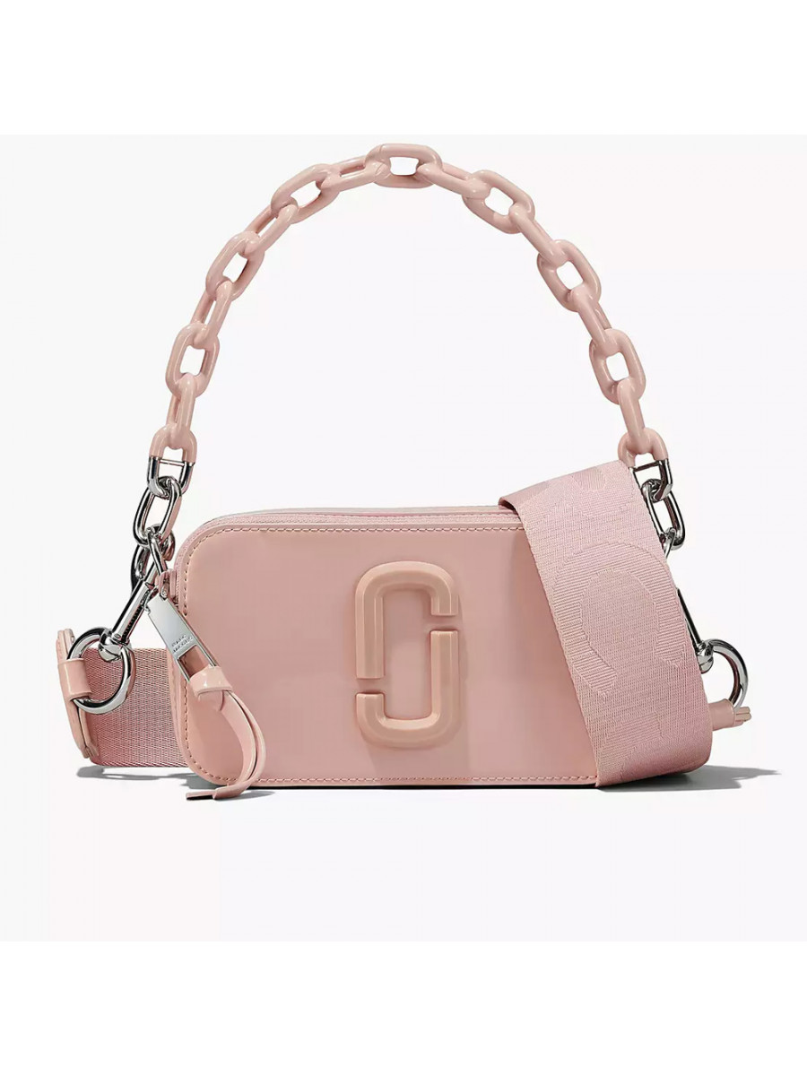 СУМКА MARC JACOBS THE PATENT LEATHER SNAPSHOT ROSE Marc Jacobs