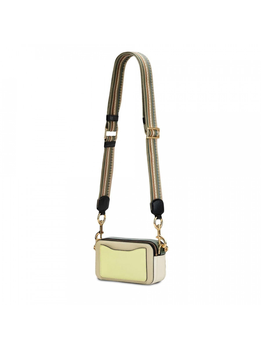 СУМКА MARC JACOBS THE SNAPSHOT COLORBLOCK SILVER SAGE MULTI