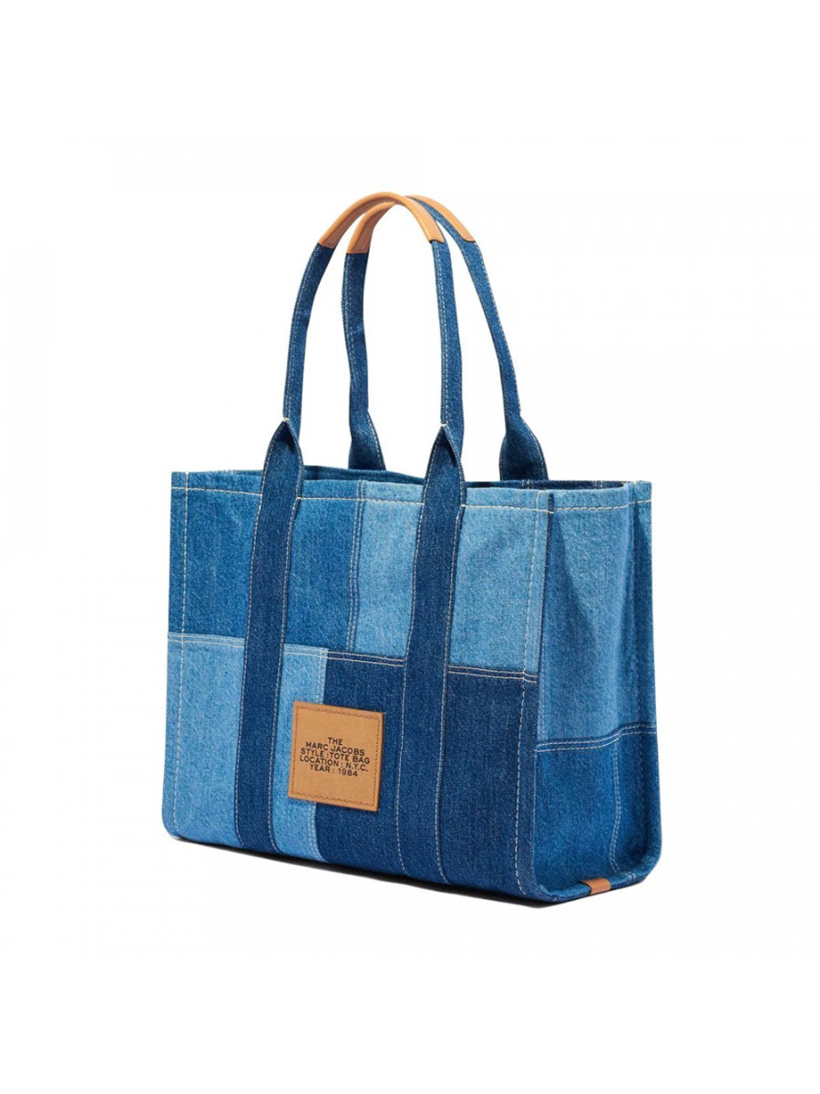 СУМКА MARC JACOBS THE DENIM LARGE TOTE BAG BLUE