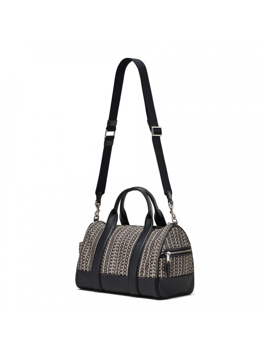 СУМКА MARC JACOBS THE MONOGRAM JACQUARD DUFFLE BAG BEIGE MULTI