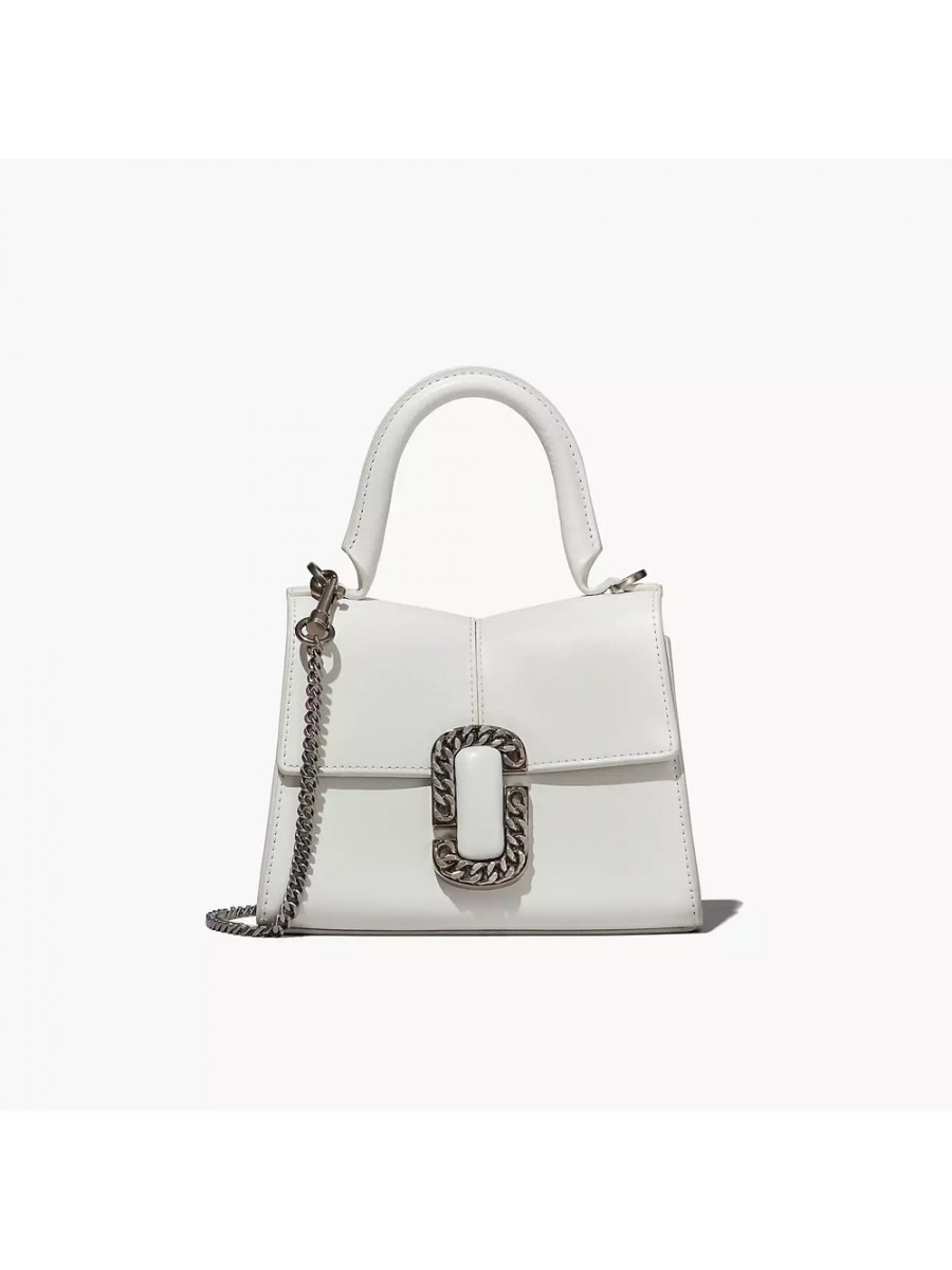 СУМКА MARC JACOBS THE ST. MARC MINI TOP HANDLE WHITE Marc Jacobs