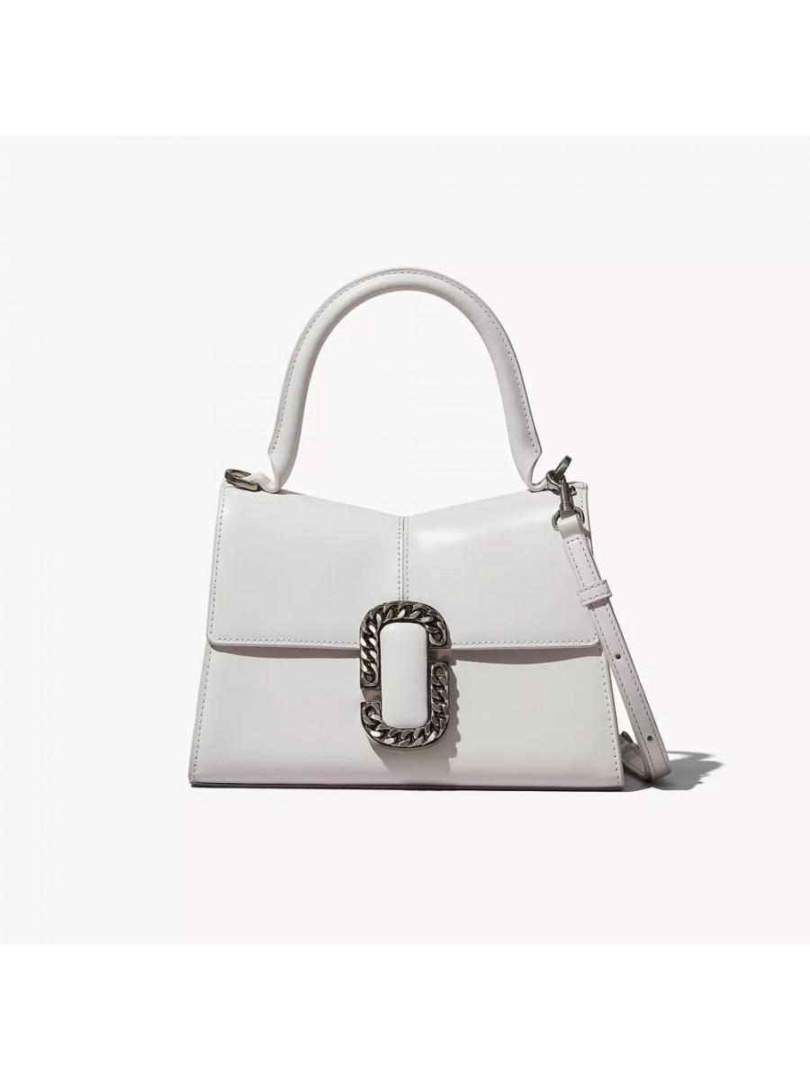 СУМКА MARC JACOBS THE ST. MARC TOP HANDLE WHITE Marc Jacobs