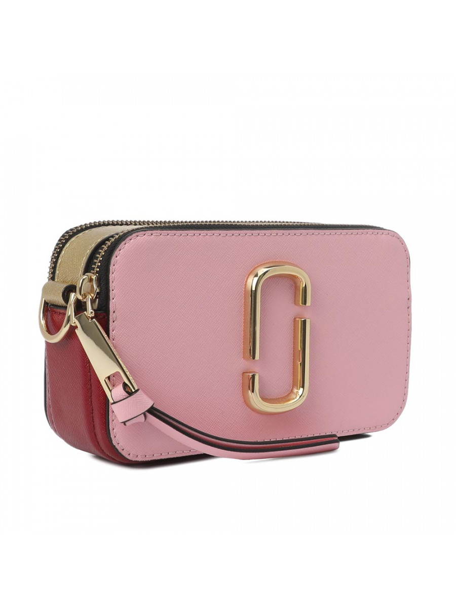 СУМКА MARC JACOBS SNAPSHOT CROSSBODY CAMERA BAG PINK MULTI