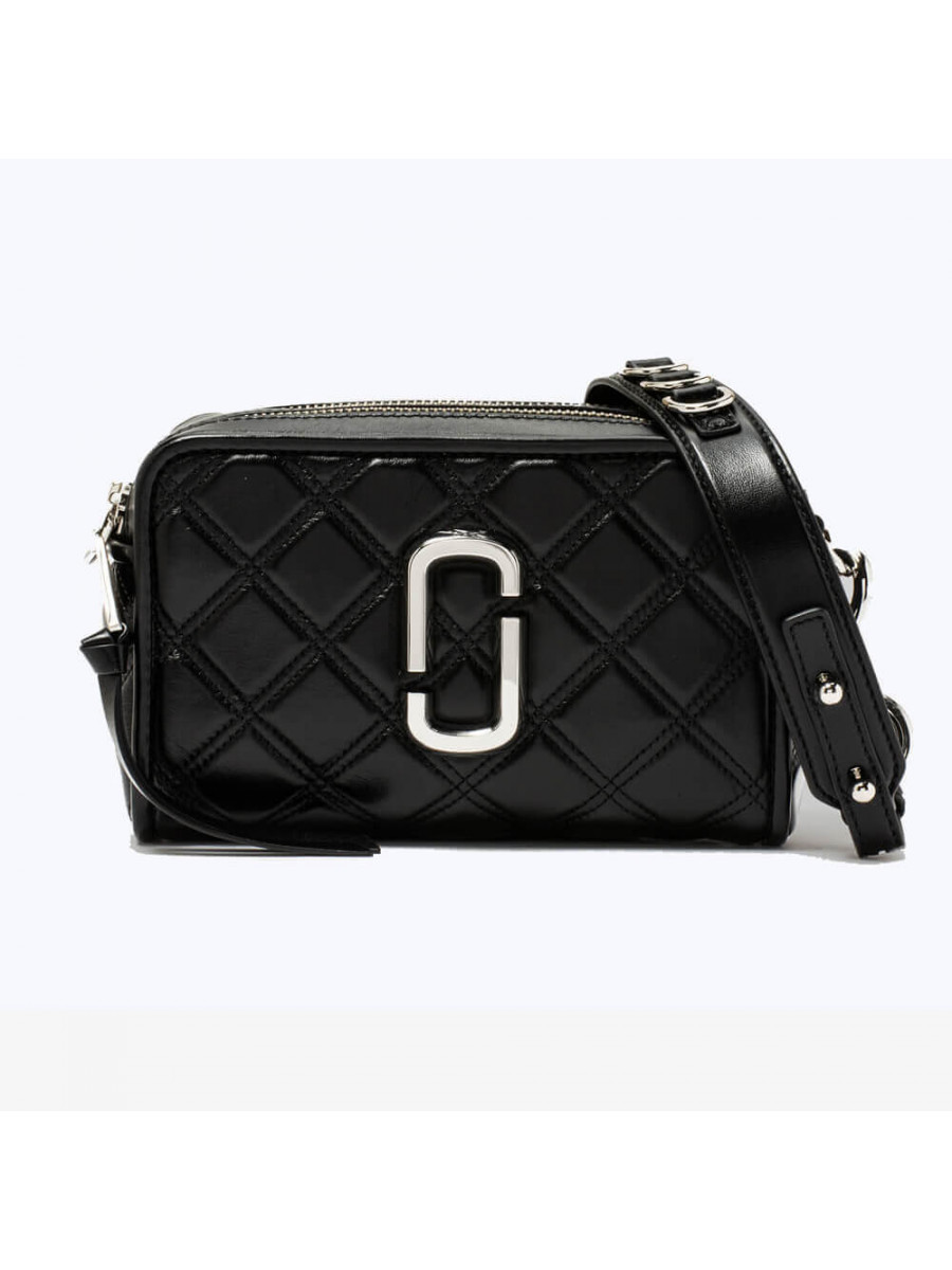 СУМКА MARC JACOBS THE QUILTED SOFTSHOT 21 BLACK Marc Jacobs